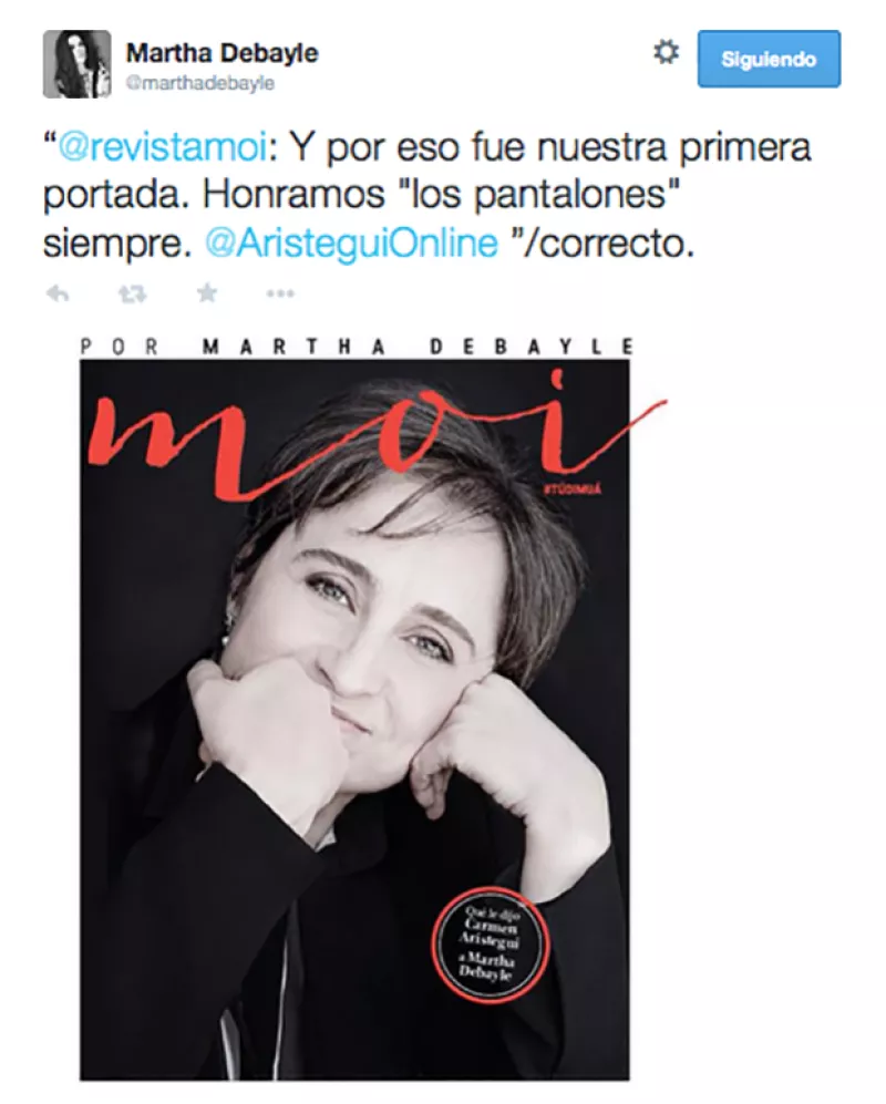 Estos son los famosos que han tomado las redes sociales para mostrar su descontento por el despido de la periodista mexicana.