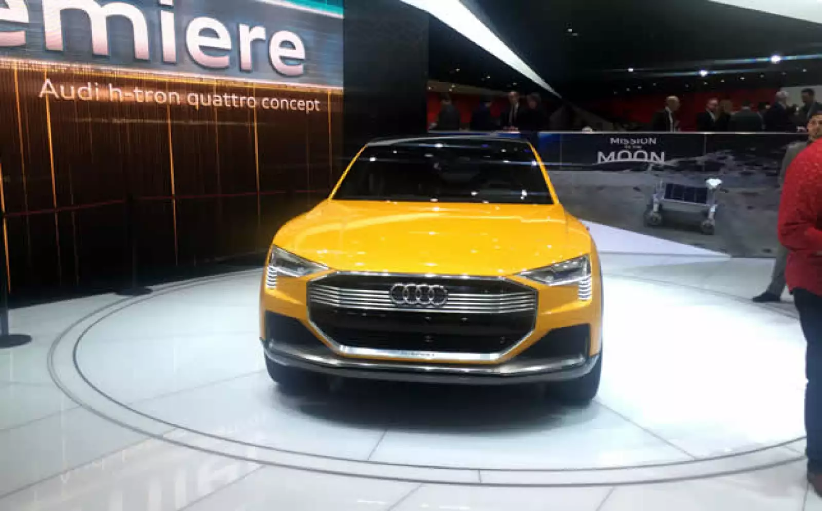 Este modelo fue presentado con una batería de hidrógeno.