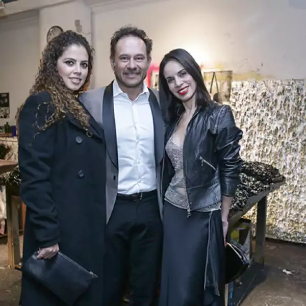 Margara Moran, Agustín Valero y Claudia Gutiérrez