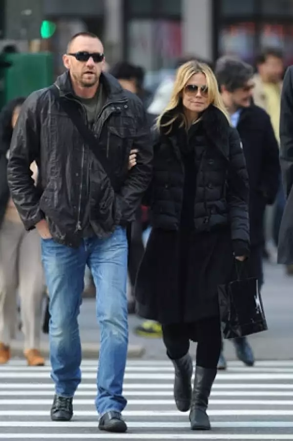 Heidi con su novio Martin. .