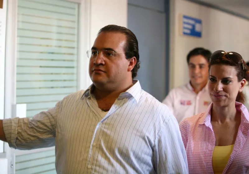 Karime Macías y Javier Duarte 