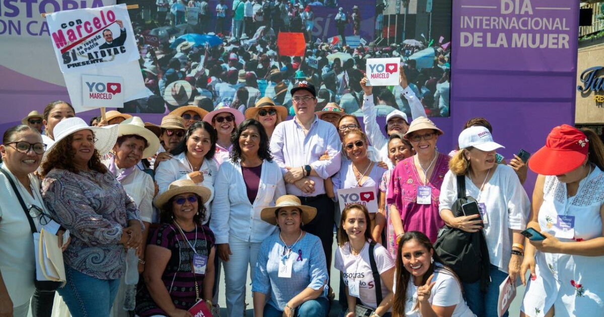 Ebrard marcha este domingo en Acapulco por el Día Internacional de la Mujer