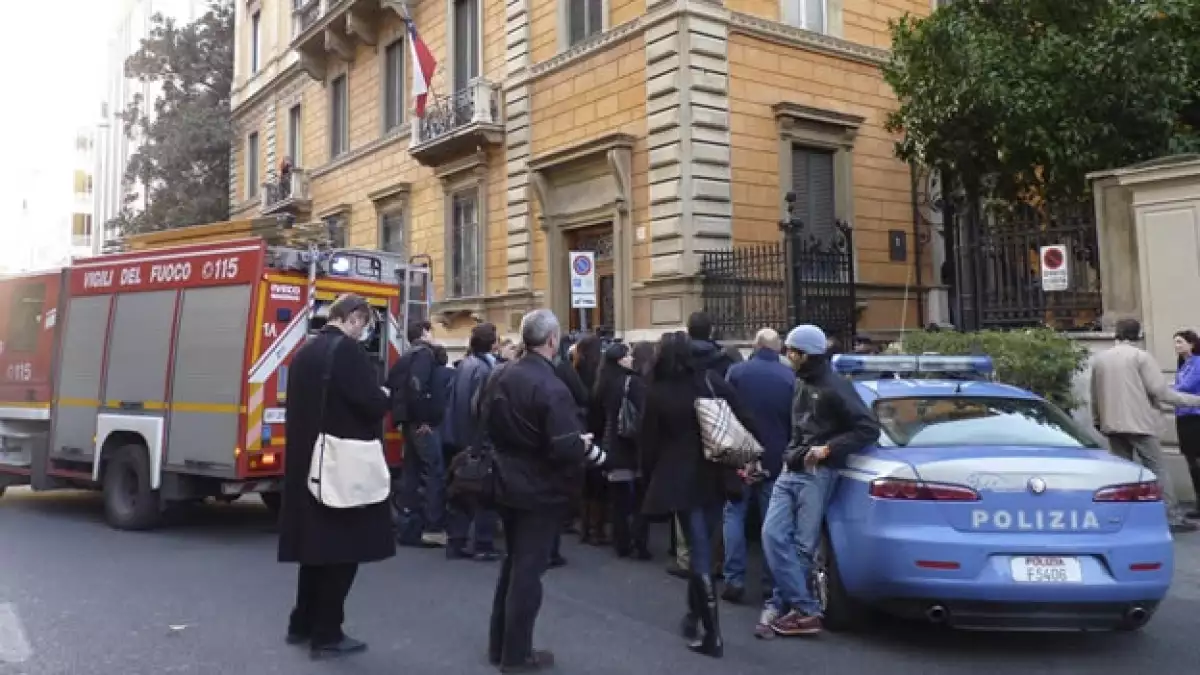 Roma - bombas en embajadas