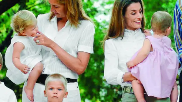 Infanta Cristina, Irene Urdangarin, Miguel Urdangarin, Princesa Letizia de Asturias, Infanta Leonor de España