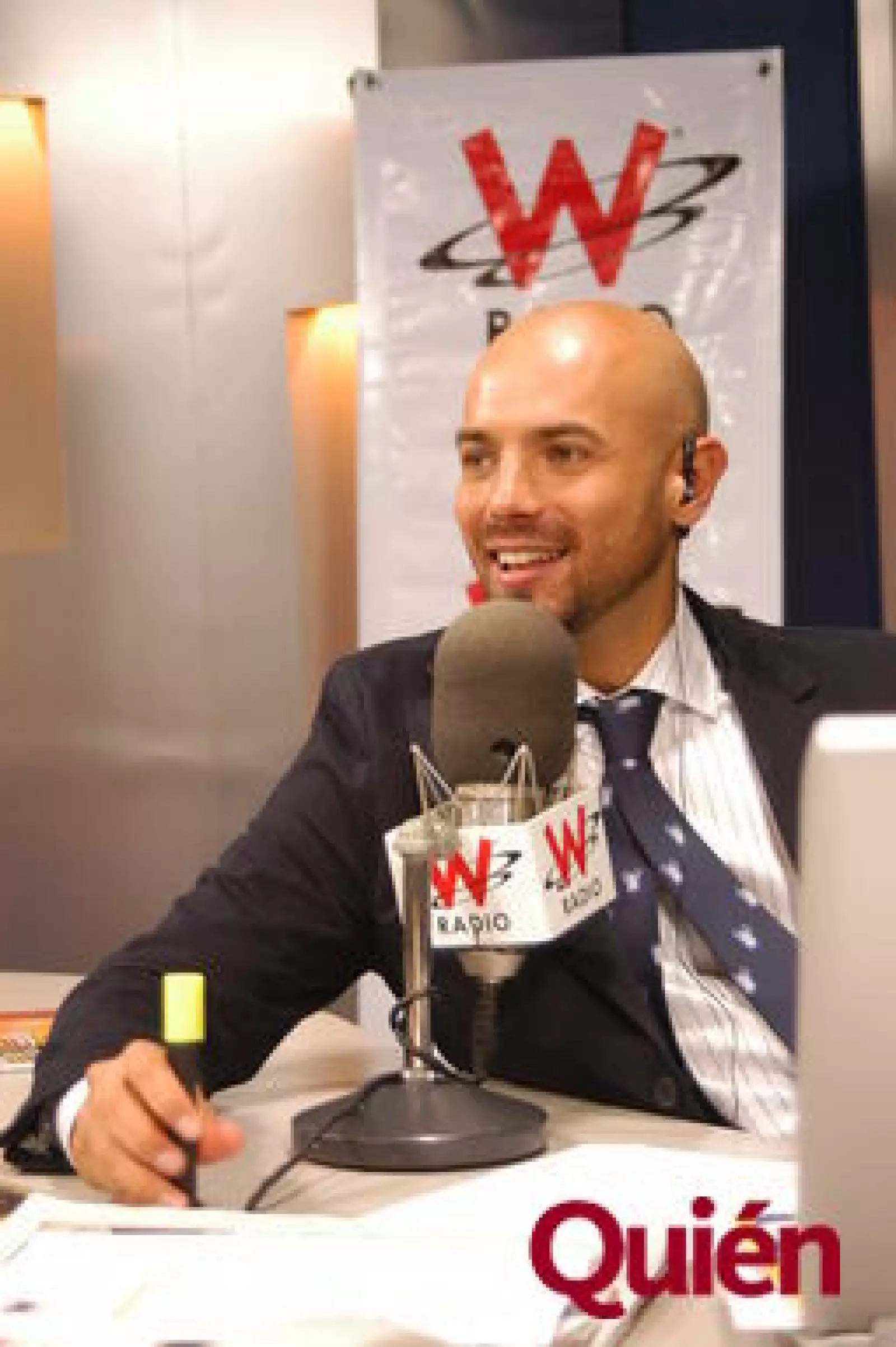 Javier Poza en W radio