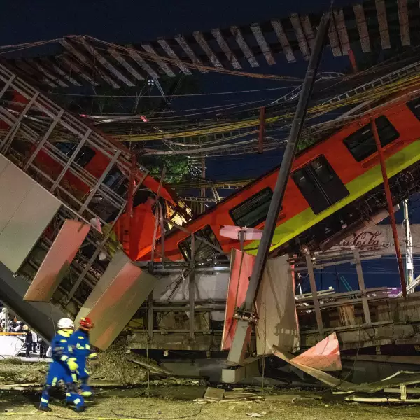 Ayer alrededor de las 22 hrs un convoy de la Línea 12 del Metro se desplomó luego de que se venciera el tramo elevado en la estación Olivos, hasta el momento hay un saldo preliminar de 20 personas fallecidas.