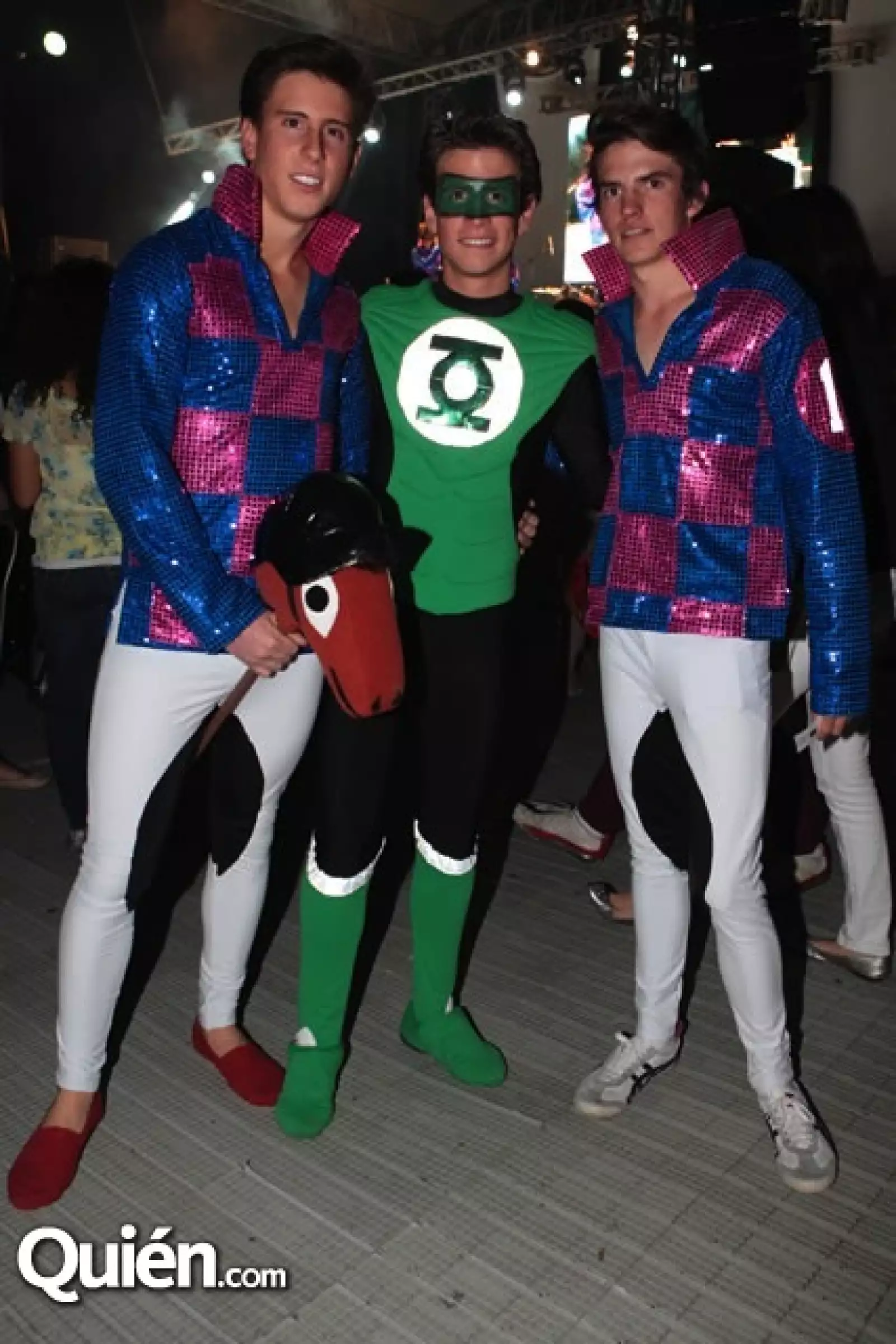 Álvaro Rivera, Mark Welbanks y Santigo Yáñez