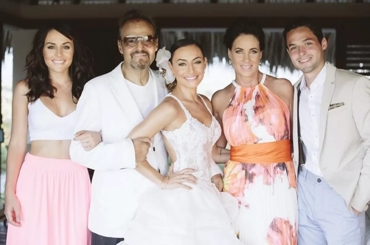 El cuadro familiar de los Vega.