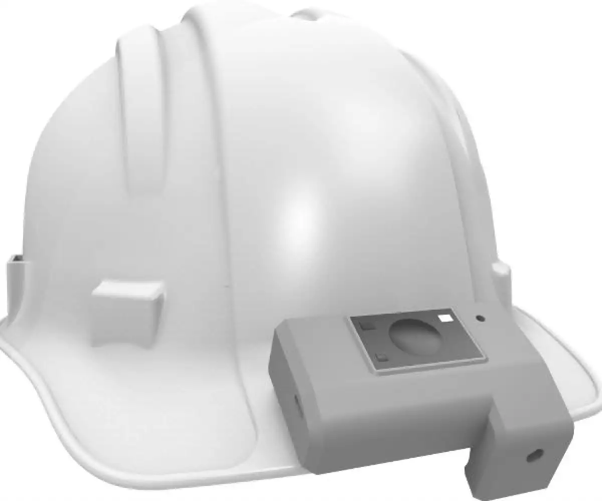 casco inteligente de Prysmex para seguridad en plantas