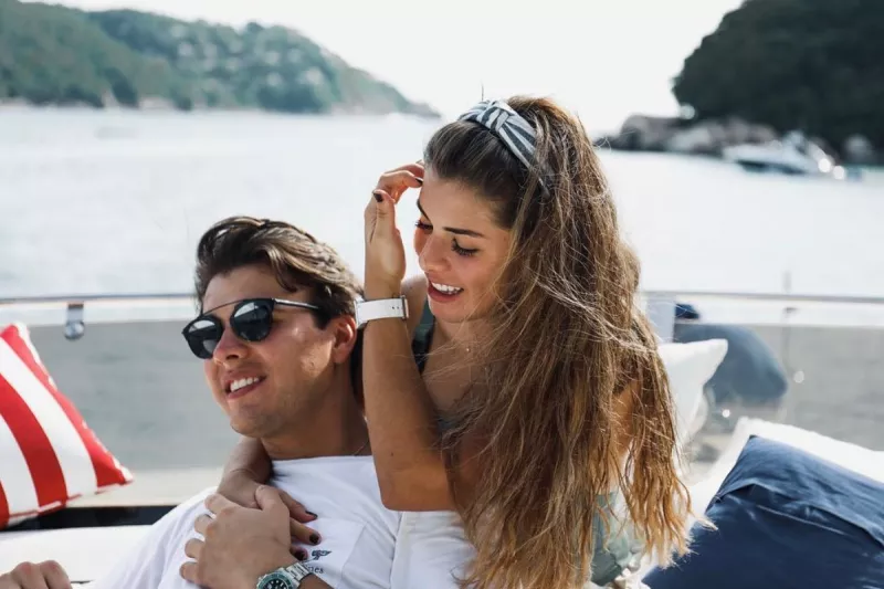 Paulina Peña y Fernando Tena