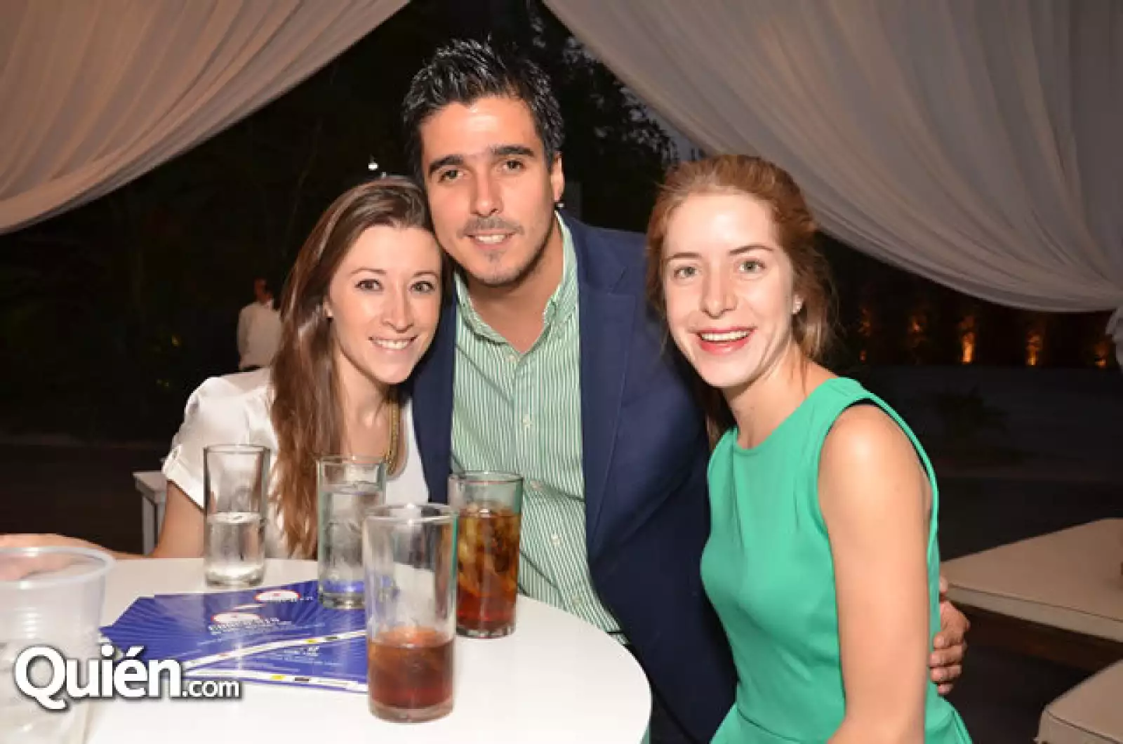 Lucia Lomelín, Roy Sánchez y Brenda Padilla
