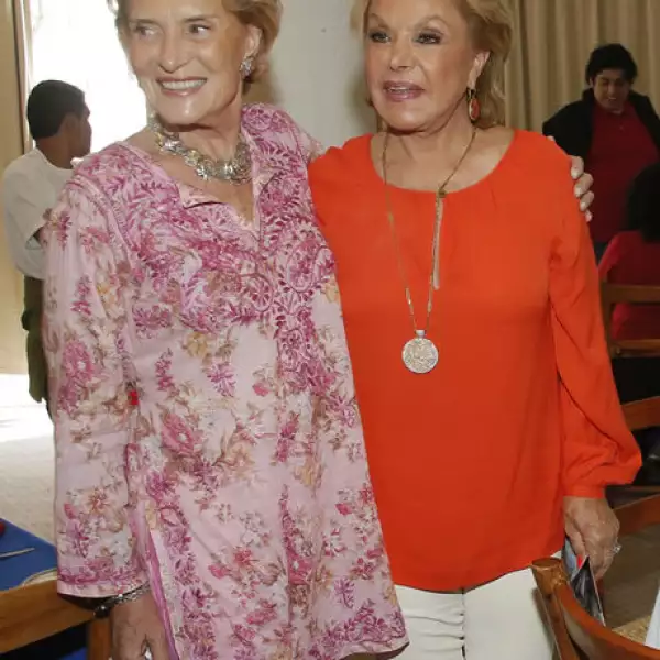 Viviana Corcuera y Tony Checa