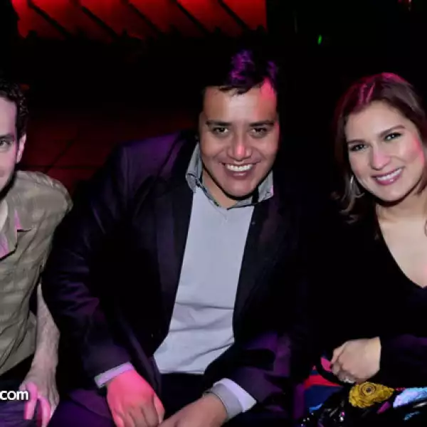 Jorge Mireles,Mariel Trujillo y Tania Díaz