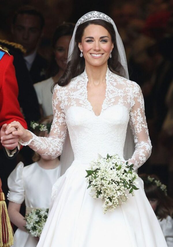 Kate Middleton primer vestido