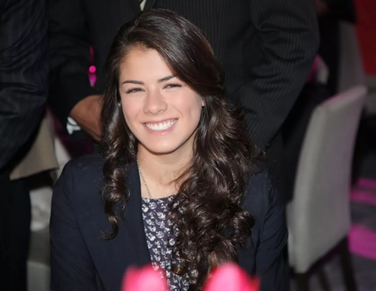 Paulina Peña Pretelini acudió en representación de Enrique Peña Nieto, quien también fue considerado como una de las 50 personas que mueven a México.