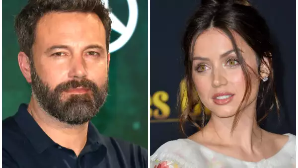 Ben Affleck y Ana de Armas.