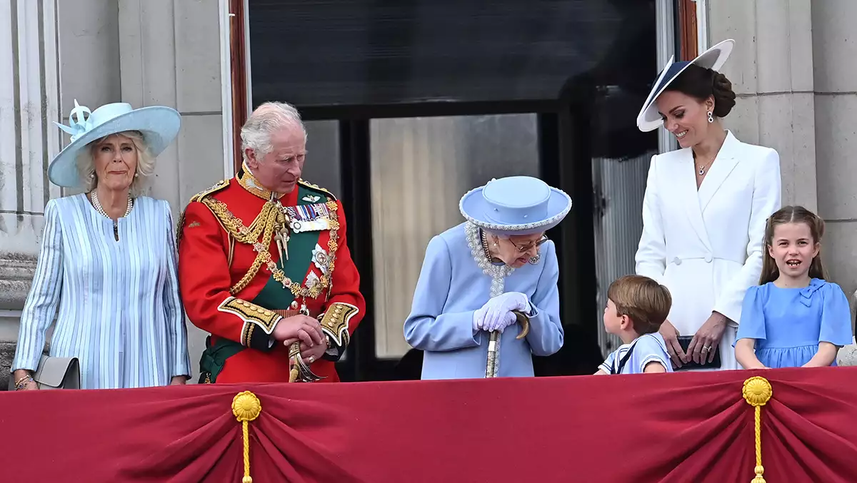 Trooping The Colour - The Queen's Birthday Parade, London, UK - 02 Jun 2022