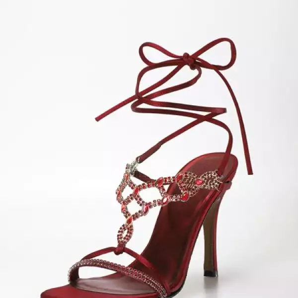 Los Ruby Shoes de 2003, decorados con 642 rubíes no fueron usados en la alfombra roja.