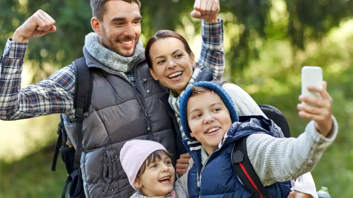 Disfruta del viaje en familia,