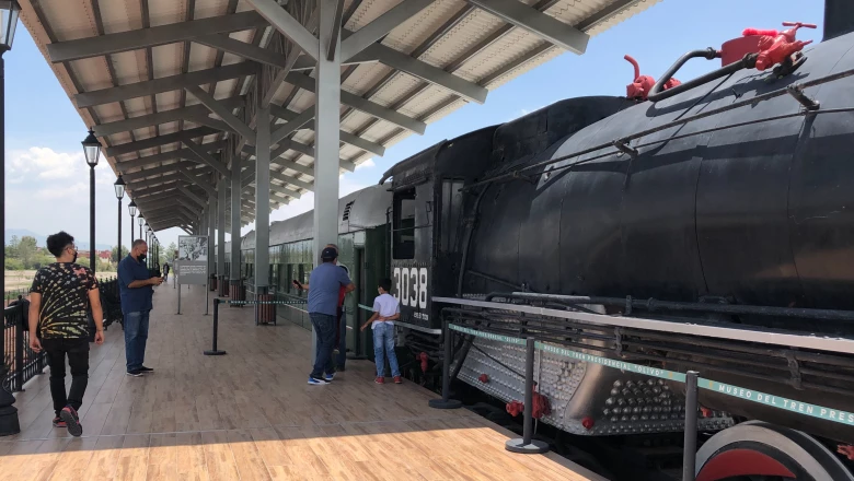 Tren Olivo en AIFA