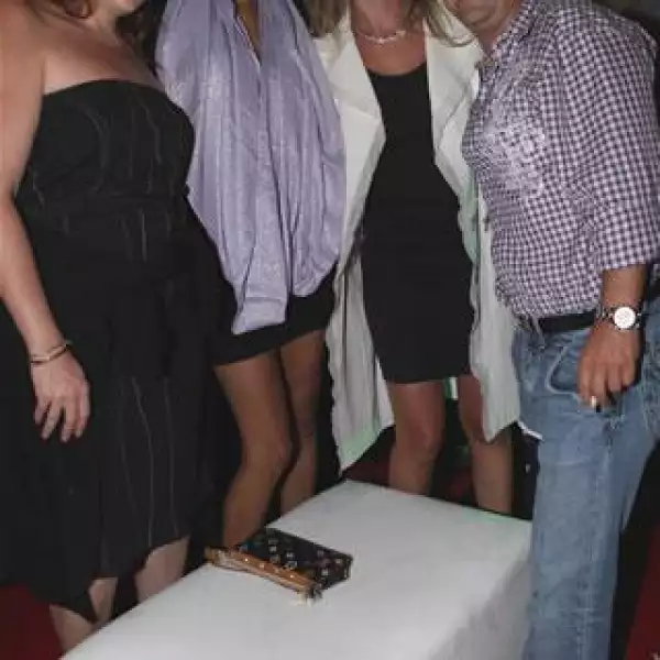 Ilona Féliz Díaz,Rosa Herrera,Pía Félix Díaz y Helio Fajardo