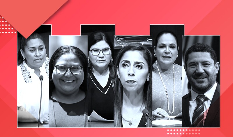 Senadores por la Mesa Directiva