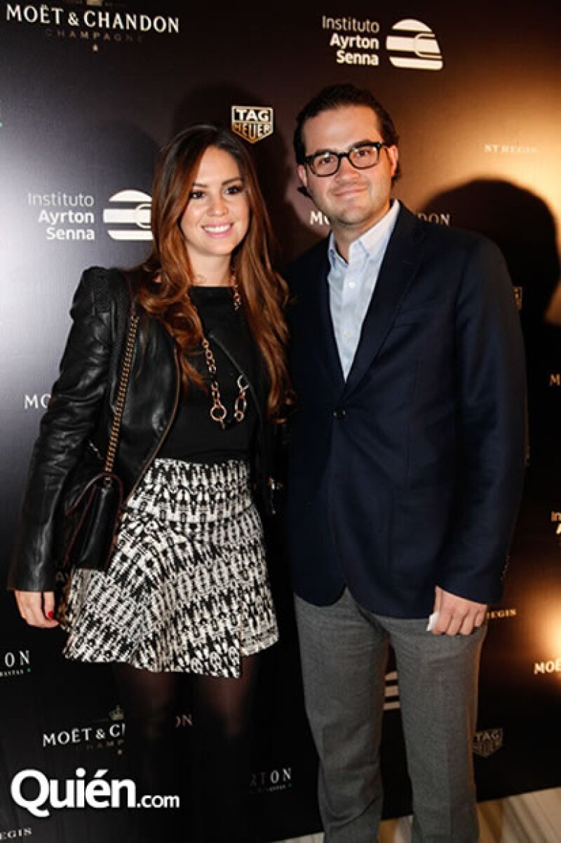 Fernanda Hinojosa y Alan Raider.