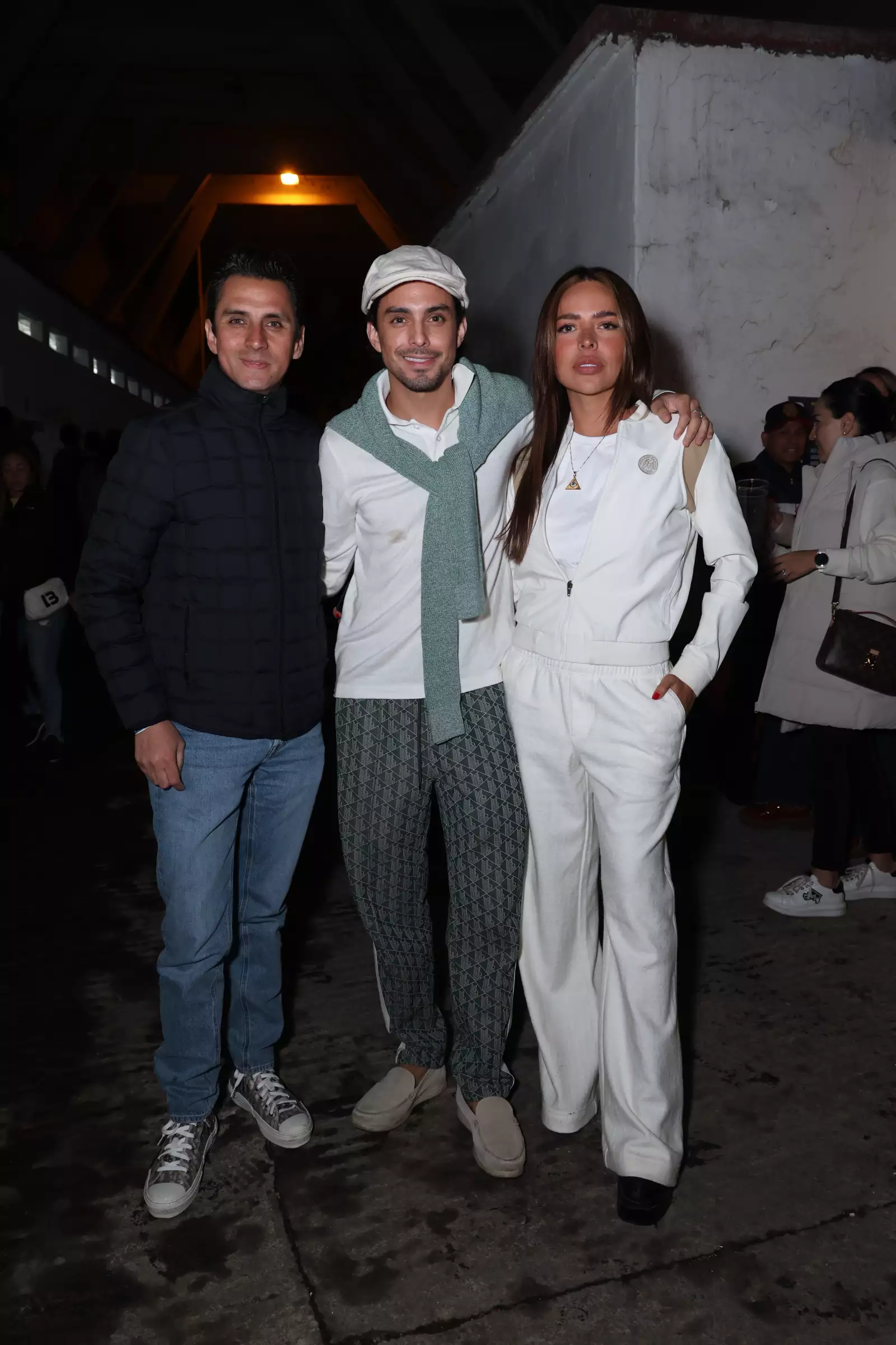 Luis Thomas ,  Vicente Tamayo  y Mariana Villalobos 