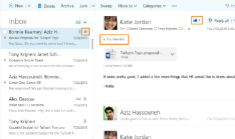 Microsoft explicó en un blog que las adiciones a Outlook eran necesarias (Foto: Microsoft/Cortesía )