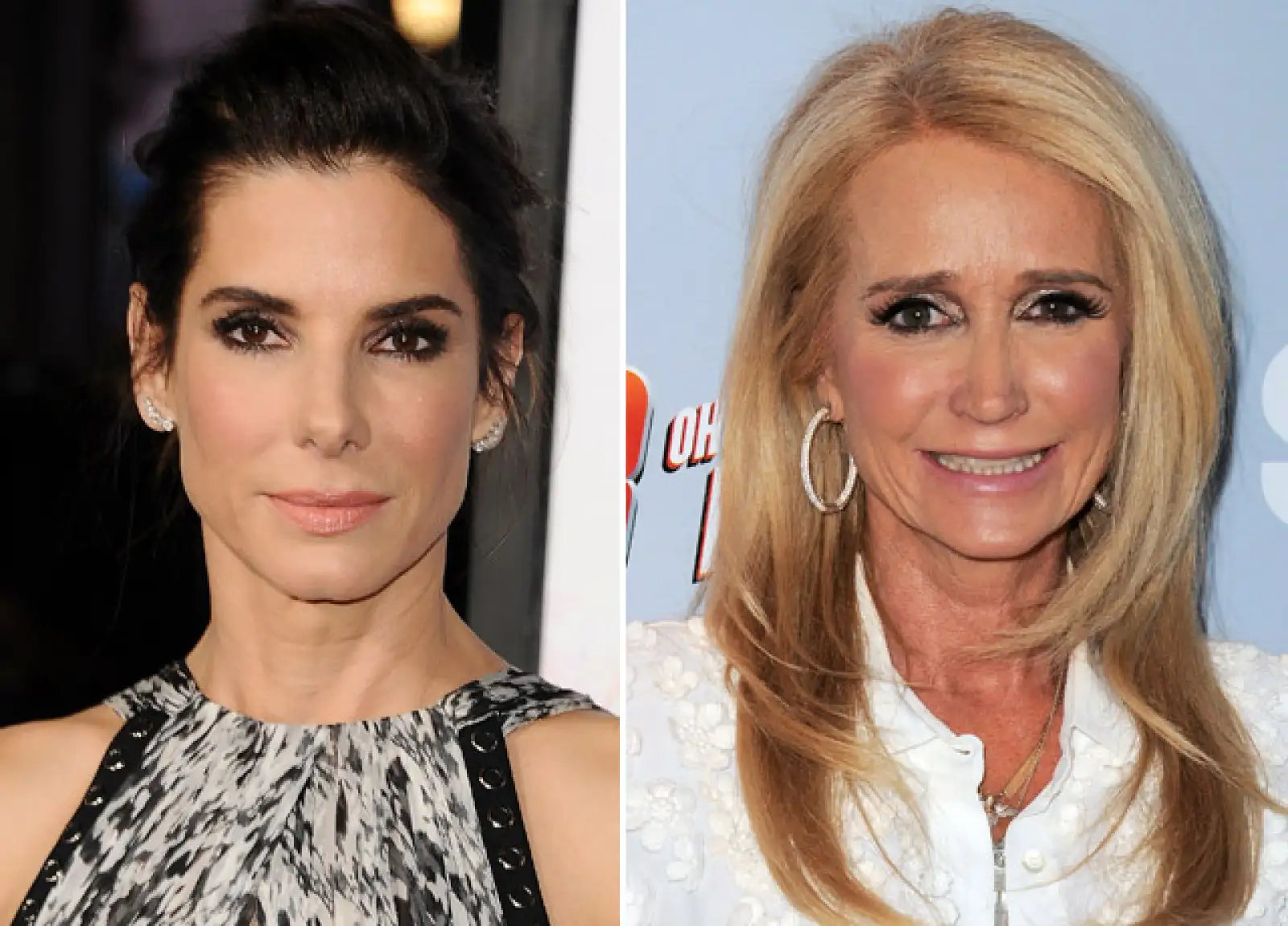 Sandra Bullock y Kim Richards tienen 51 años y es impresionante las diferencias en su imagen.