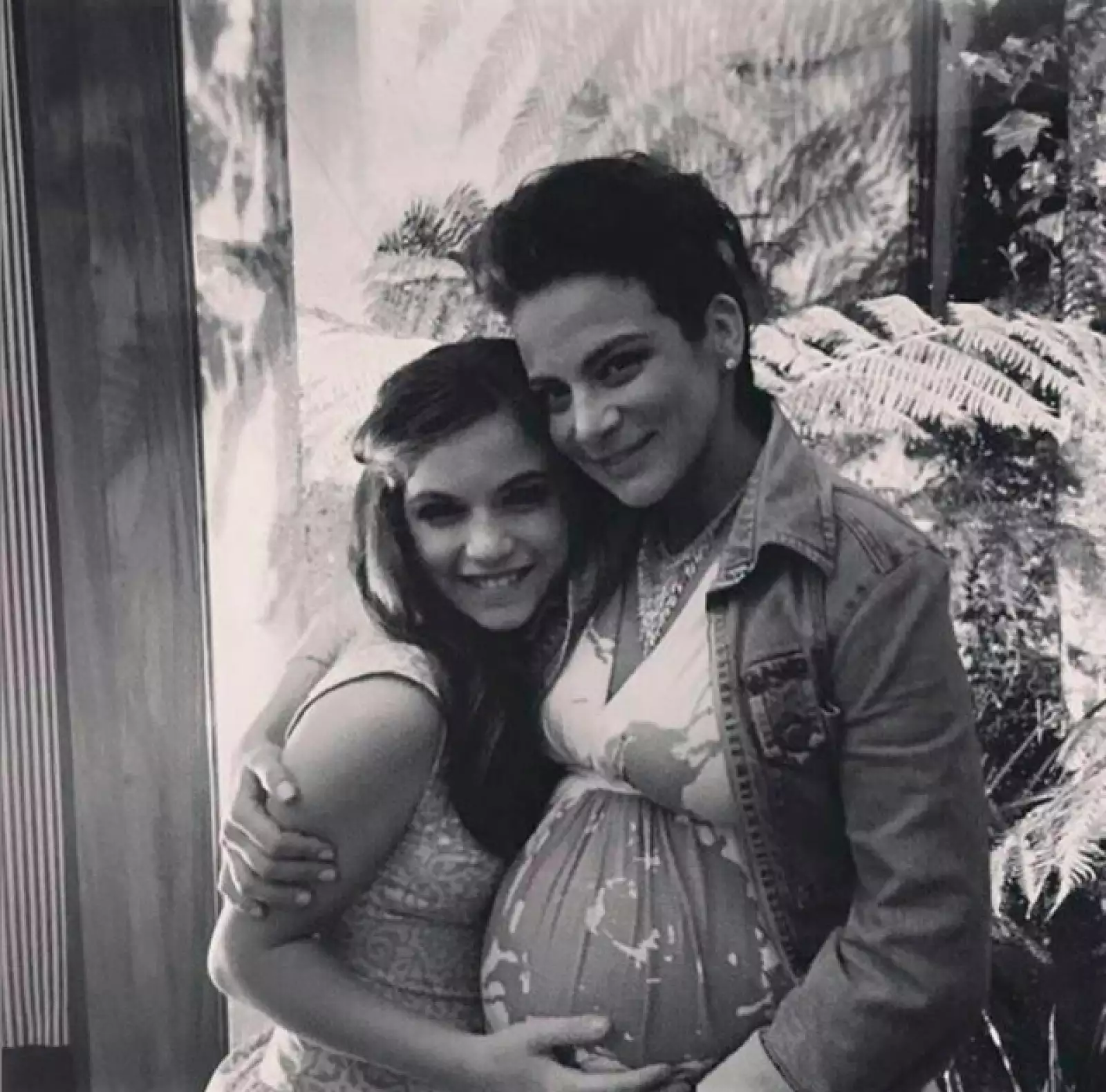 La actriz estuvo rodeada de su familia y grandes amigos.