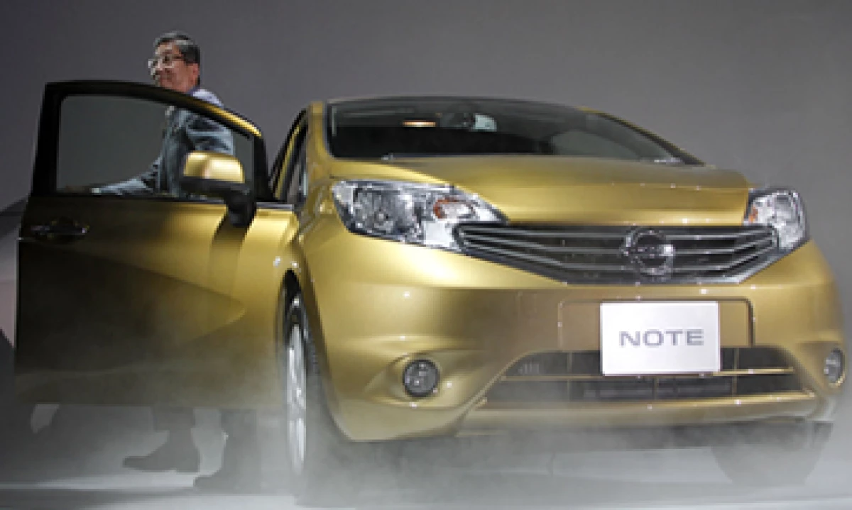 El nuevo Note hatchback fue uno de los autos que impulsaron las ventas de Nissan-Renault. (Foto: AP)