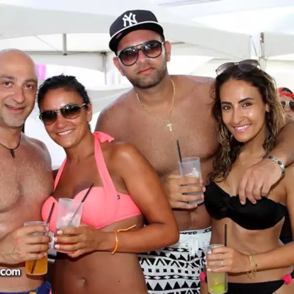 Ziad y Samia Azzi,Joelle y Fouad Nehme