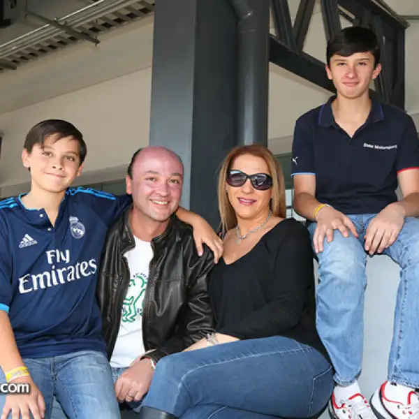 Alejandro, Bárbara y Patricio Tornel