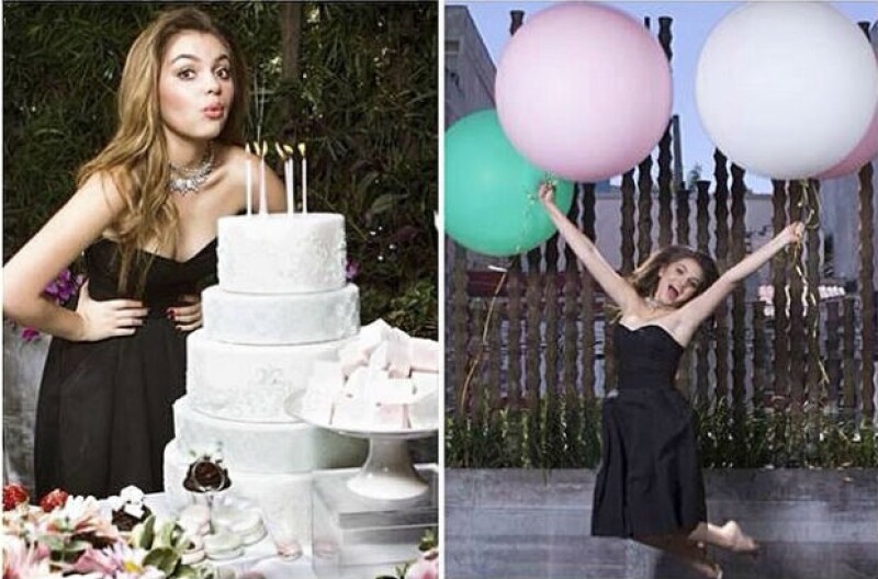 Sofía Castro celebró en grande sus 18 años.