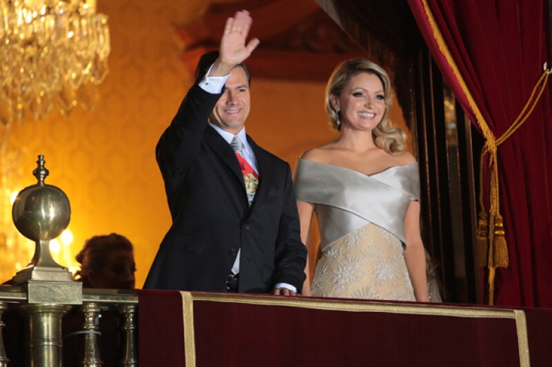 La primera dama de México usó un vestido cuyo diseñador no fue Benito Santos.