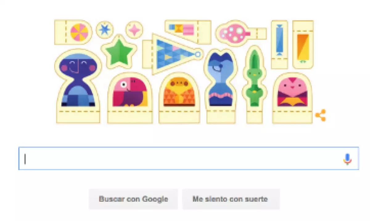 El diseño muestra animales y caramelos. (Foto: Google.com)
