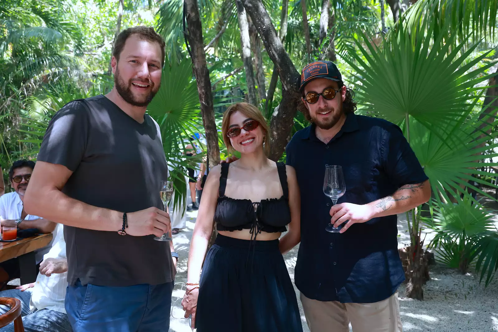 El Wero Cham, Nat Chávez  y David Castro 