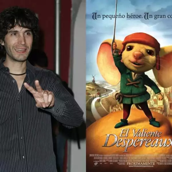 En la misma cinta, Benny dio su voz al ratoncito protagonista.