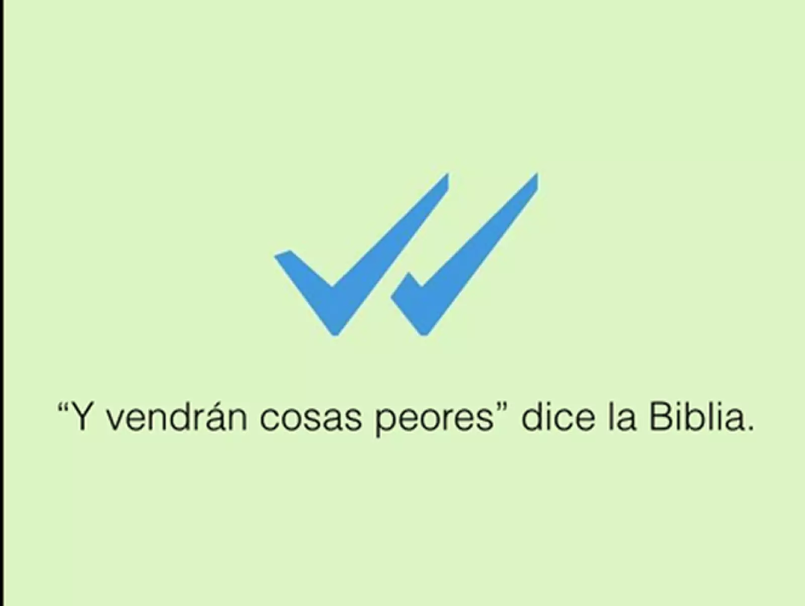 Para algunos internautas es un mal presagio.