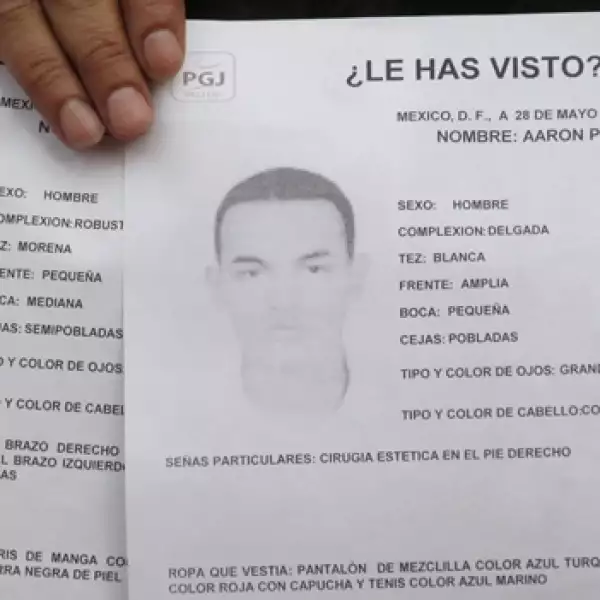 fotos de desaparecidos en el heaven