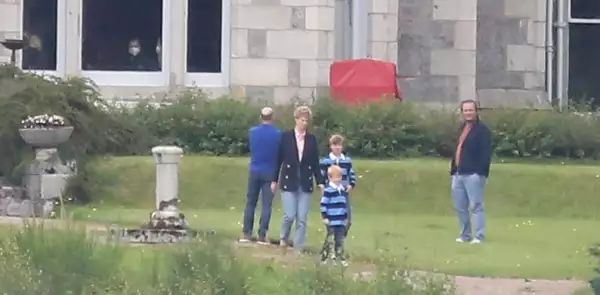 Exclusive - 'The Crown' TV show on set filming, Ardverikie Estate, Kinloch Laggan, Scotland - 04 Aug 2021