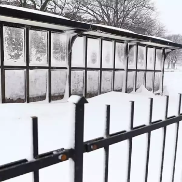 Nevadas en el noreste de EU