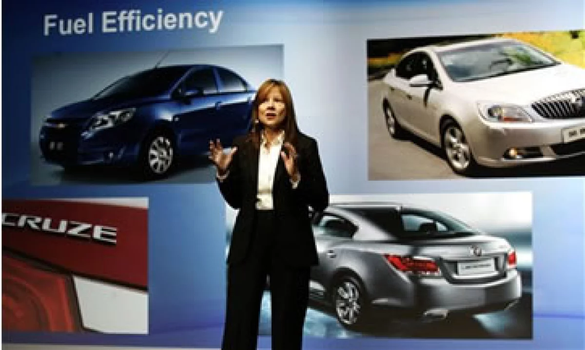 Barra tiene el reto de dirigir la introducción de autos pequeños encabezados por el Chevrolet Cruze. (Foto: AP)