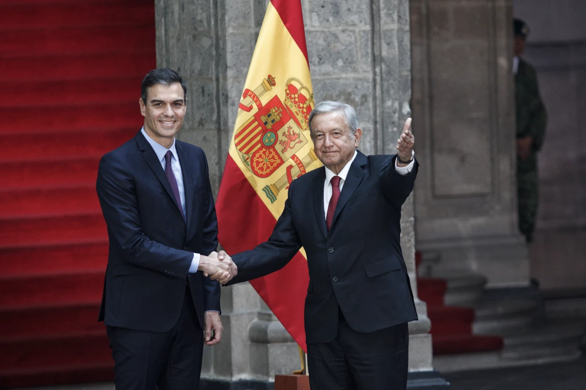 AMLO y Pedro Sánchez