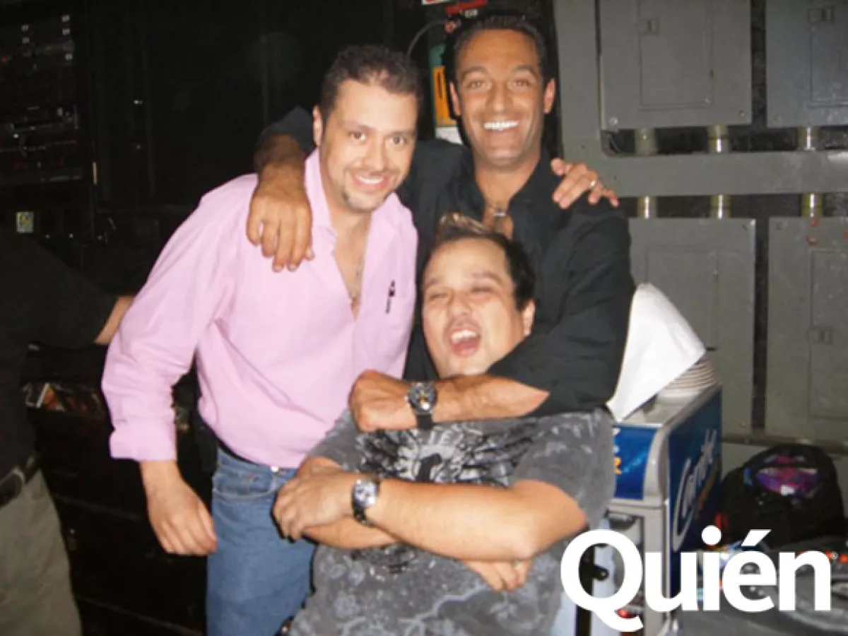 Miguel Díaz, Carlos Slim Domit y Dano Gómez. El Charal siempre tiene su mesa reservada en el Baby