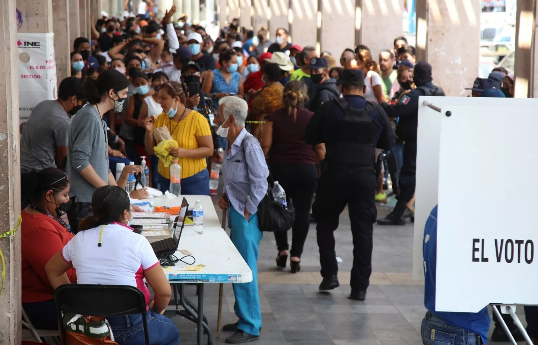 Votación en Acapulco