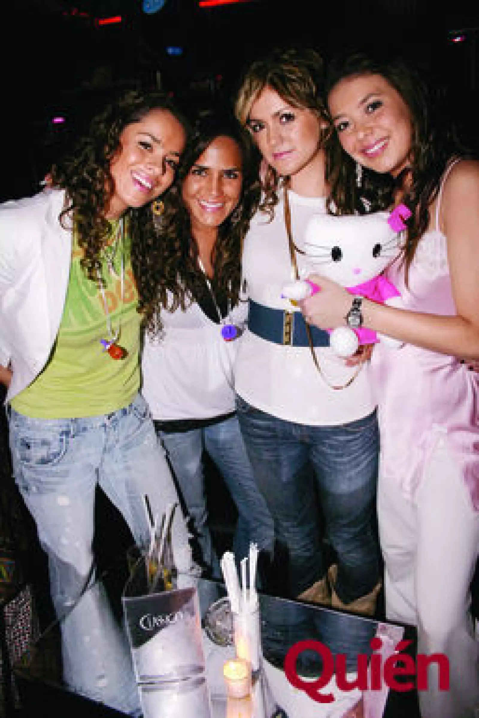 Ileana Cantón, María del Mar Palafox, Regina Balvandulque, Paulina Carpenter