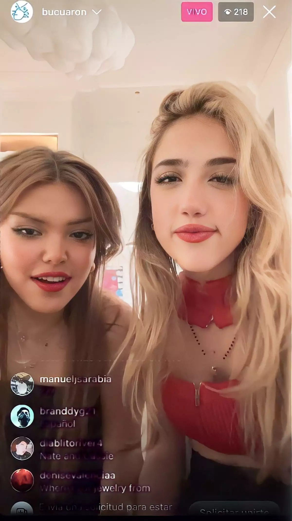 Tess Bu y Valentina Paloma