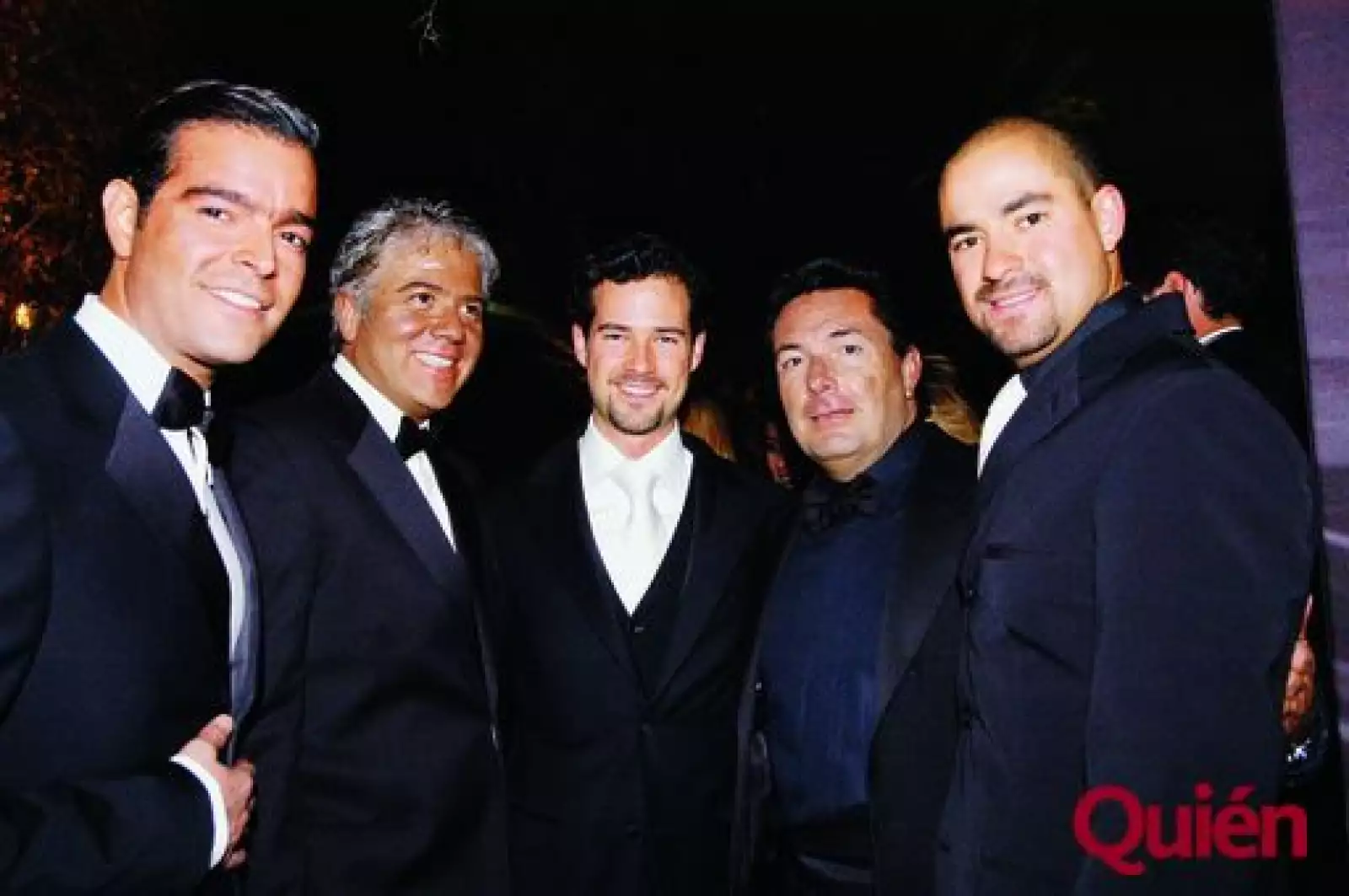 Pablo Montero, Sergio Berumen, Emiliano Salinas, Ángel Isidoro Rodriguez, Juan Cristóbal Salinas